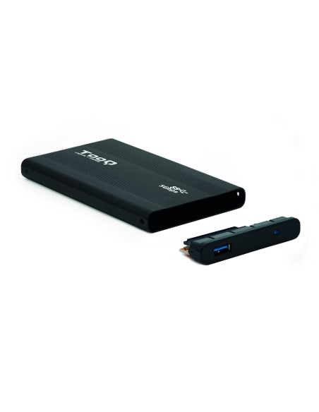 TQE-2524B caja para disco duro externo Caja de disco duro (HDD) Negro 2.5"
