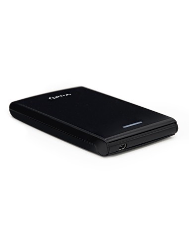 CAJA HDD 2,5" SATA A USB 2.0/USB 3.0 NEGRA