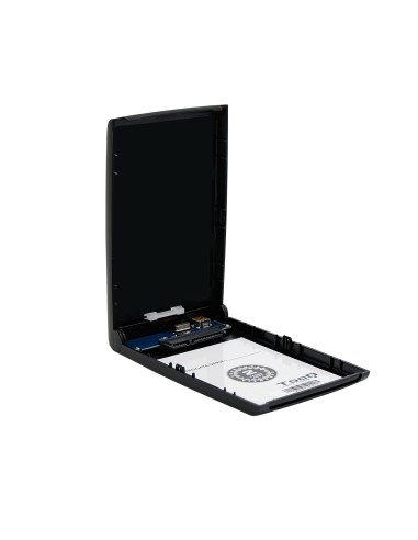 CAJA HDD 2,5" SATA A USB 2.0/USB 3.0 NEGRA