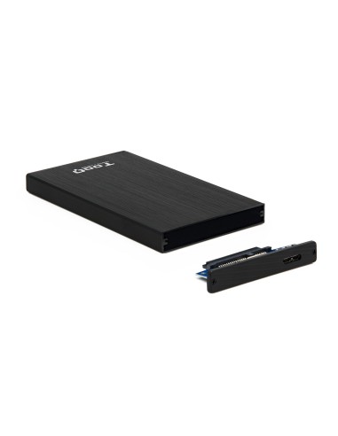 CAJA HDD 2,5" SATA A USB 2.0/USB 3.0 NEGRA