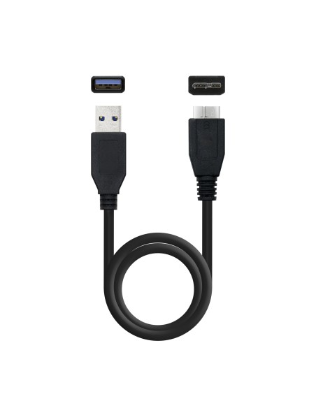 CAJA HDD 2,5" SATA A USB 2.0/USB 3.0 NEGRA