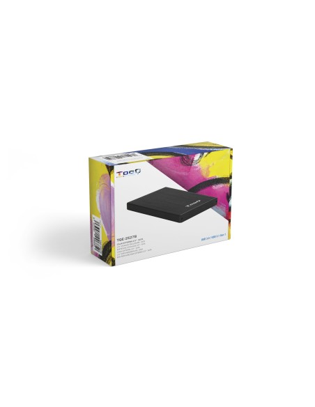 CAJA HDD 2,5" SATA A USB 2.0/USB 3.0 NEGRA