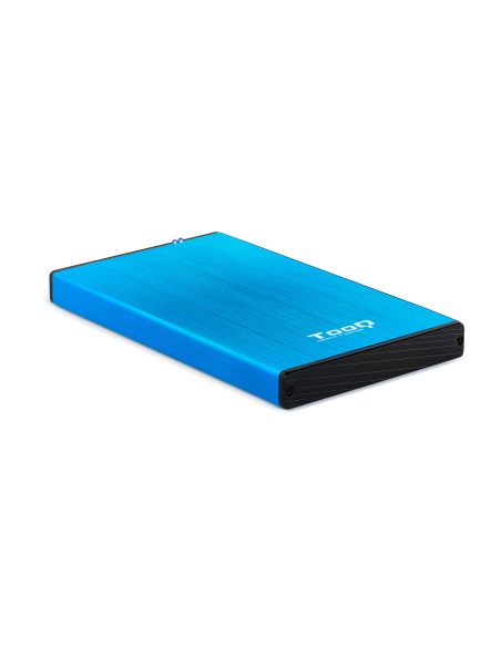 TQE-2527BL caja para disco duro externo Caja de disco duro (HDD) Negro, Azul 2.5"