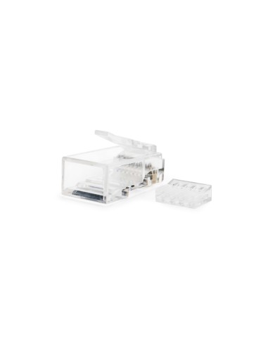 Conector RJ45 8 hilos CAT.6 (100 Uds)