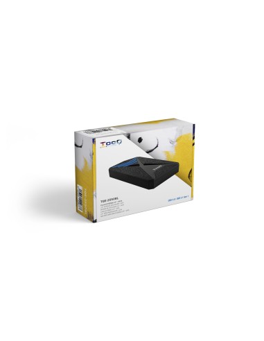 TQE-2550BL caja para disco duro externo Carcasa de disco duro/SSD Negro 2.5"