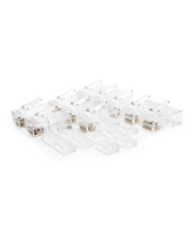Conector RJ45 8 hilos CAT.6 (100 Uds)