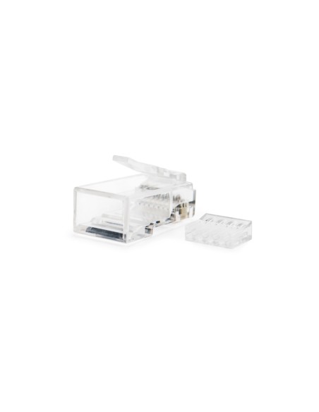 10.21.0201-50 conector RJ-45 Transparente 10.21.0201-50 conector RJ-45 Transparente
