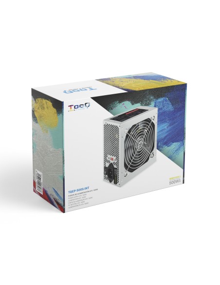 TQEP-500S-INT unidad de fuente de alimentación 500 W 24-pin ATX ATX Plata