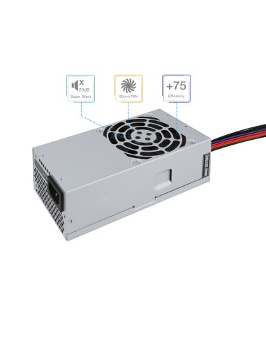 Ecopower II TFX OEM unidad de fuente de alimentación 500 W 20+4 pin ATX Plata