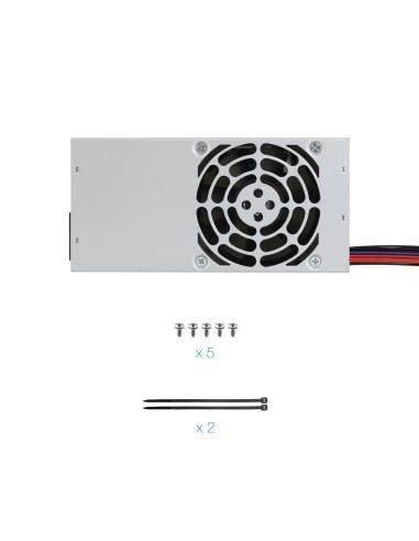 Ecopower II TFX OEM unidad de fuente de alimentación 500 W 20+4 pin ATX Plata