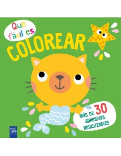Que facil es colorear Gato
