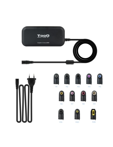 TQLC-90BS02AT adaptador e inversor de corriente Interior 90 W Negro TQLC-90BS02AT adaptador e inversor de corriente Interior 90 W Negro