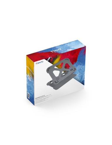 Soporte Elevador de Aluminio Ajustable Ergonómico para Portátiles, Gris