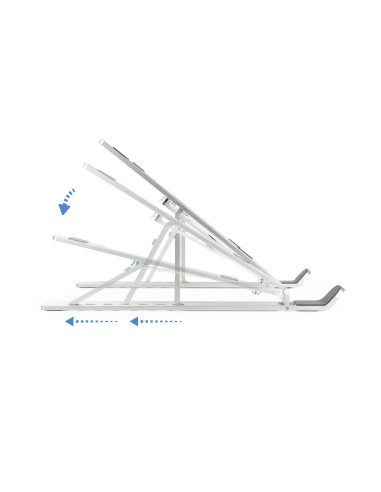 TQLRS0033-AL soporte para ordenador portátil Soporte para ordenador portátil y tableta Plata 38,1 cm (15")
