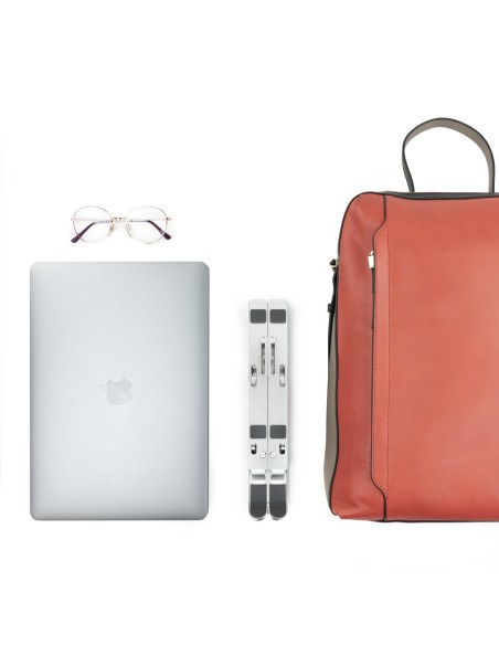 TQLRS0033-AL soporte para ordenador portátil Soporte para ordenador portátil y tableta Plata 38,1 cm (15")