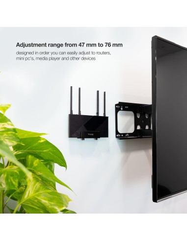 TQMPM4776 soporte de CPU Soporte de CPU para instalación en pared Negro