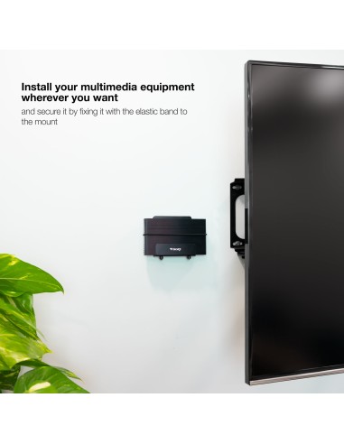 TQMPM4776 soporte de CPU Soporte de CPU para instalación en pared Negro