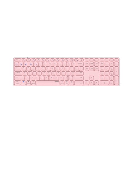 E9800M teclado Bluetooth QWERTY Rosa E9800M teclado Bluetooth QWERTY Rosa