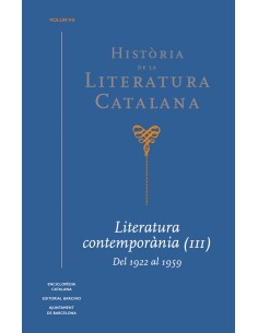 Historia de la Literatura Catalana Vol 7