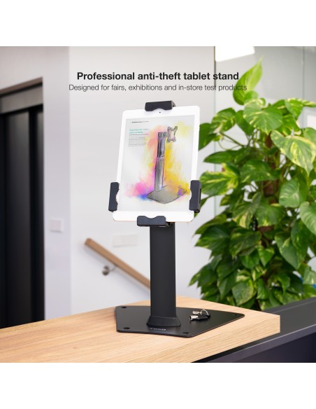 TQTDS0811 soporte de seguridad para tabletas 26,7 cm (10.5") Negro