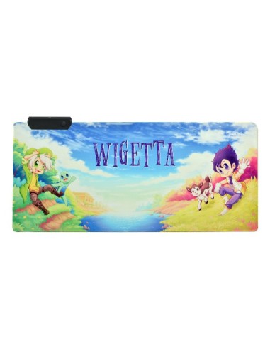 Wigetta Alfombrilla de ratón para juegos Multicolor