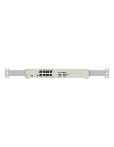 RG-NBS3100-8GT2SFP-P-V2 switch Gestionado L2 Gigabit Ethernet (10/100/1000) Energía sobre Ethernet (PoE) Metálico