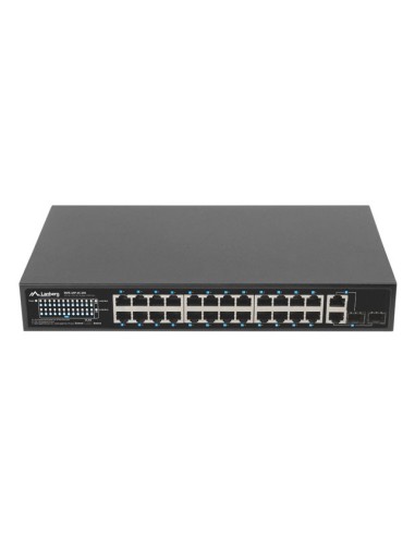 RSFE-24P-2C-250 switch No administrado Gigabit Ethernet (10/100/1000) Energía sobre Ethernet (PoE) 1U Negro