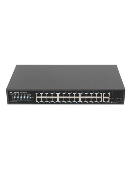 RSFE-24P-2C-250 switch No administrado Gigabit Ethernet (10/100/1000) Energía sobre Ethernet (PoE) 1U Negro