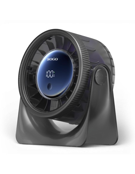 Ventilador De Mesa Mini Recargable 3000mah