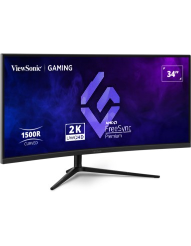VX3418C-2K pantalla para PC 86,4 cm (34") 3440 x 1440 Pixeles UltraWide Quad HD Negro