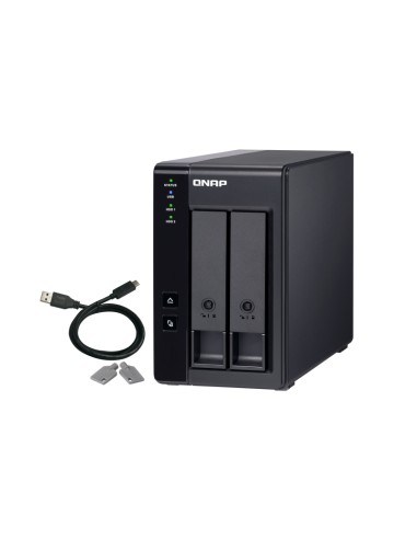 TR-002 caja para disco duro externo Carcasa de disco duro/SSD Negro 2.5/3.5"