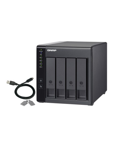 TR-004 caja para disco duro externo Carcasa de disco duro/SSD Negro 2.5/3.5"