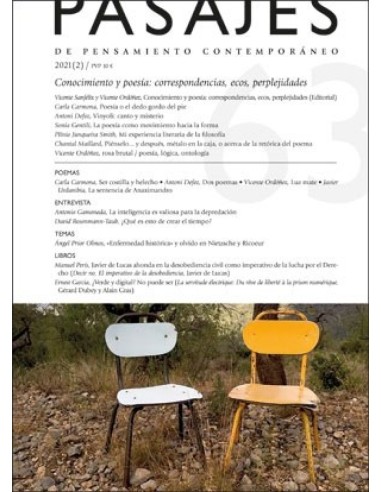Conocimiento y poesia correspondencias ecos perplejidades