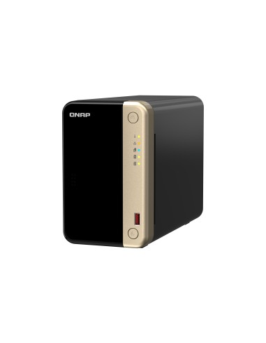 TS-264 NAS Torre Ethernet Negro, Oro N5095