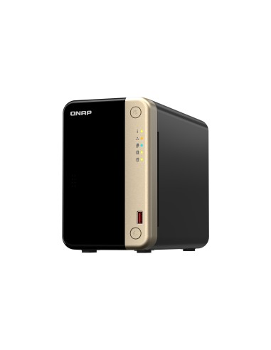 TS-264 NAS Torre Ethernet Negro, Oro N5095