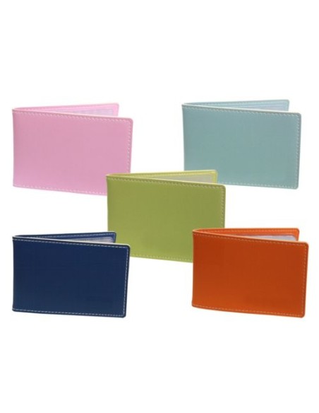 Exp 30 tarjerero 16 fundas cinco colores surtidos 11x75x1cm