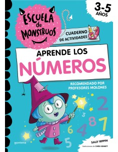 Aprender los numeros en la escuela de monstruos