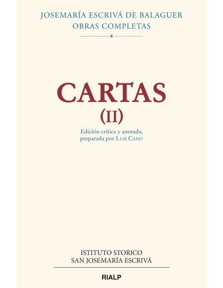 Cartas II Edicion critico historica