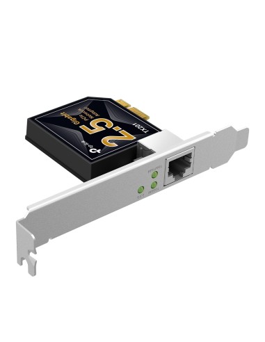 TX201 adaptador y tarjeta de red Interno Ethernet 2500 Mbit/s