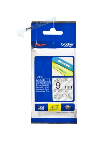 TZE-121 cinta para impresora de etiquetas