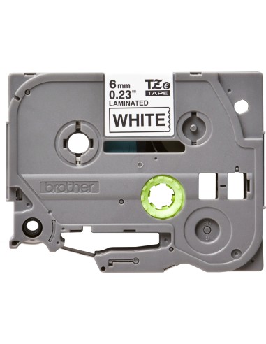 TZe-211 cinta para impresora de etiquetas Negro sobre blanco