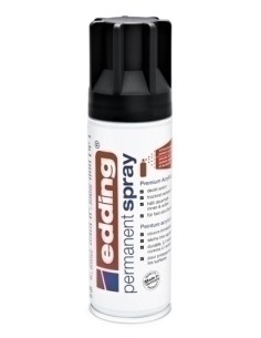 PINTURA ACRIL.EDDING 200 ml NEGRO INTENS