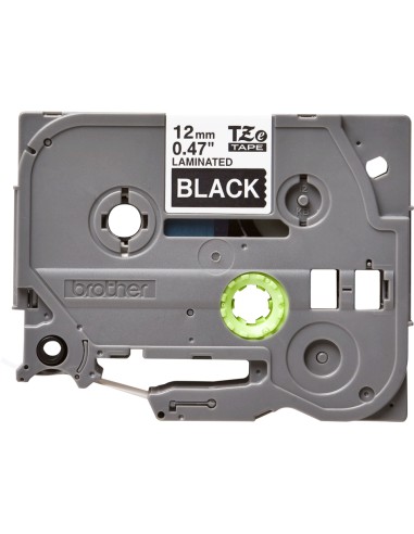 TZE-335 cinta para impresora de etiquetas Blanco sobre negro TZ