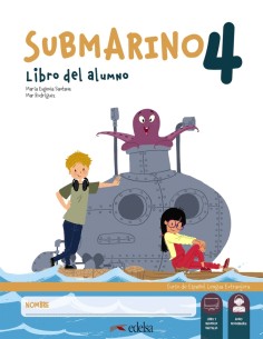Submarino 4 Pack libro del alumno cuaderno de actividades