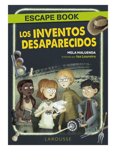 Los inventos desaparecidos Escape book