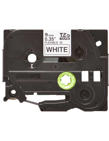 TZE-FX221 cinta para impresora de etiquetas Negro sobre blanco