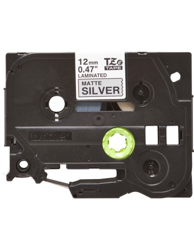TZE-M931 cinta para impresora de etiquetas Negro sobre plata