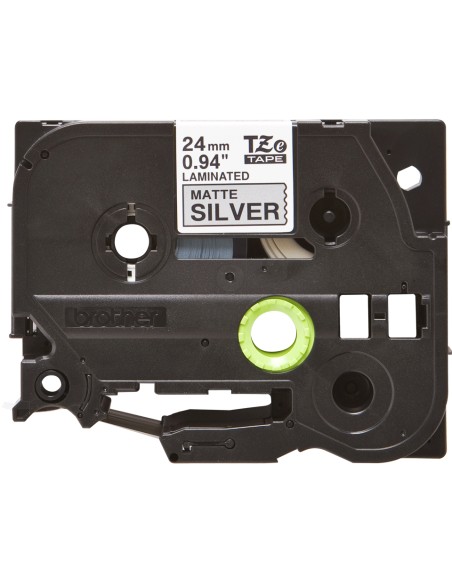 TZE-M951 cinta para impresora de etiquetas Negro sobre plata