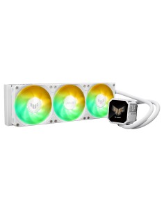 TUF Gaming LC III 360 ARGB LCD White Edition Procesador Sistema de refrigeración líquida todo en uno 12 cm Blanco 1 pieza(s)