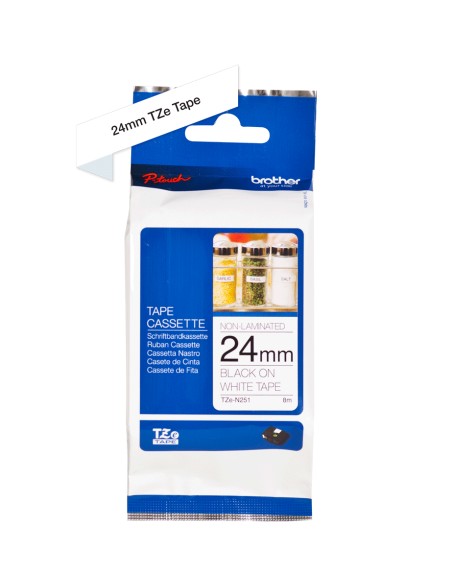 TZE-N251 cinta para impresora de etiquetas TZ
